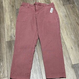 Old Navy Womens Chinos - pink
